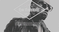 Desktop Screenshot of lyrics.rapbasement.com
